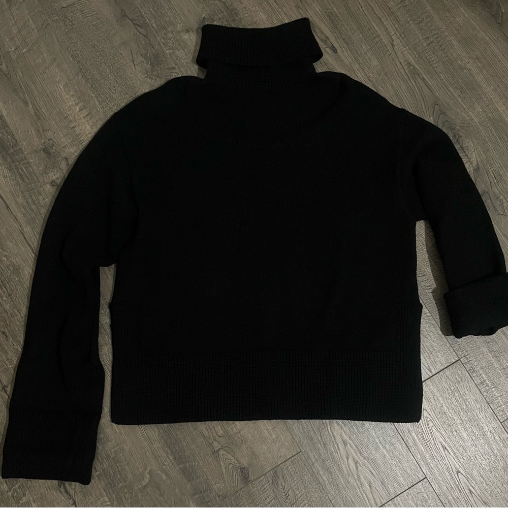 Chic Black Turtleneck Sweater